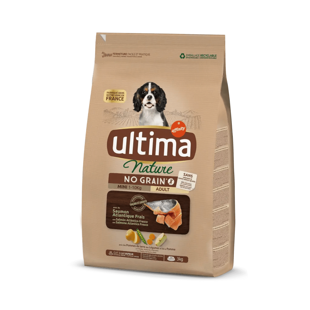 Ultima Nature No Grain Petite Adulte avec du Saumon