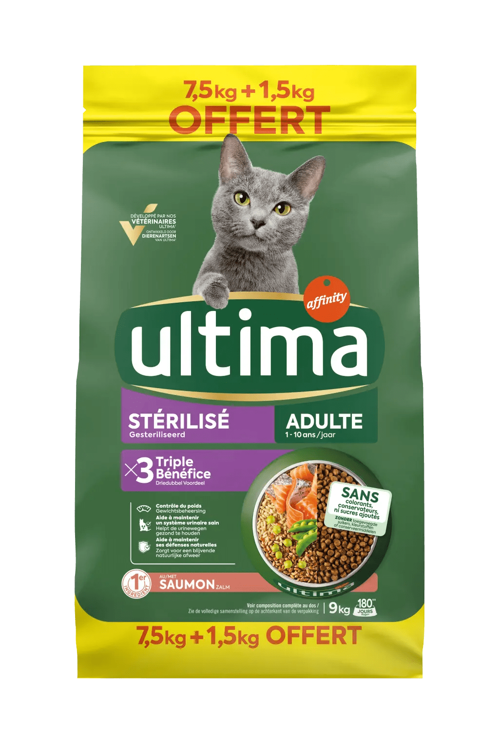 Adult avec du Saumon