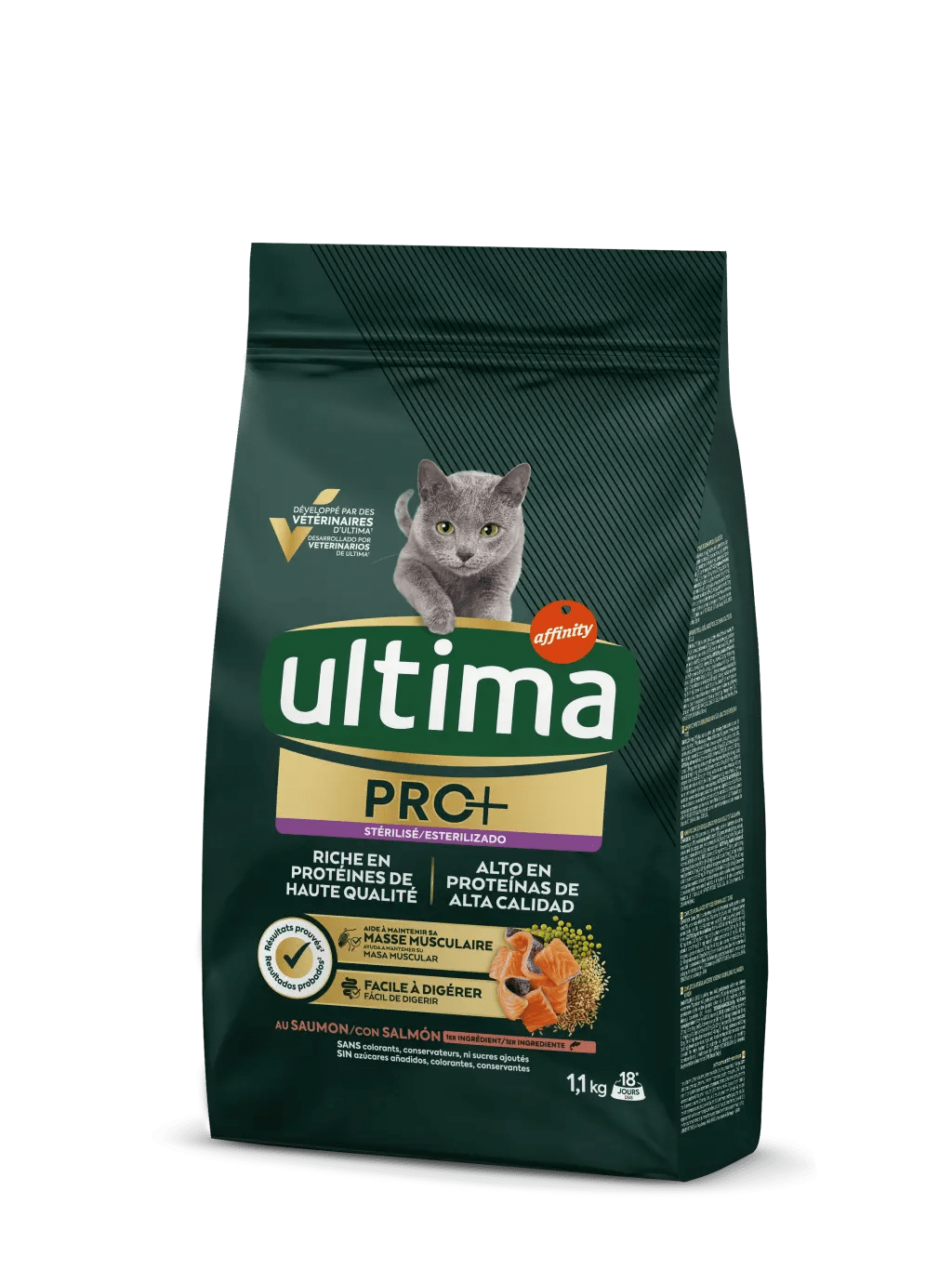 PRO+ Esterilizado con Salmón