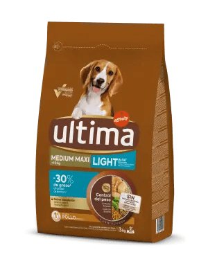 Ultima Medium-Maxi Bienestar Digestivo Salmon - Comida seca para perros