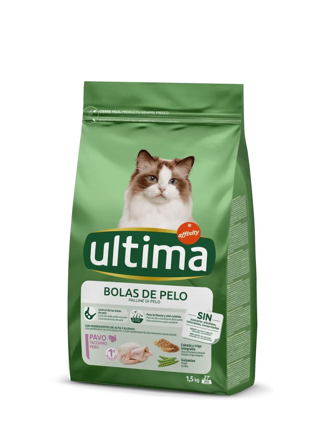 Bolas de pelo com Peru