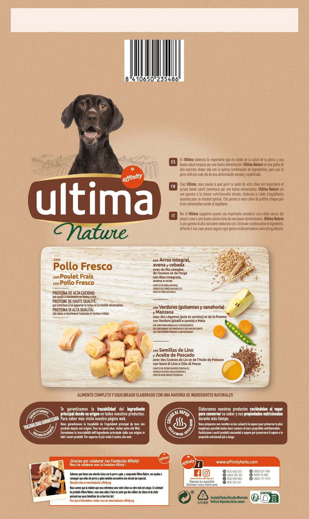 Affinity Ultima Adult Medium/Maxi Pollo pienso para perros