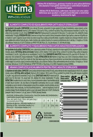 Ultima Cat Sterilized Turkey Wet