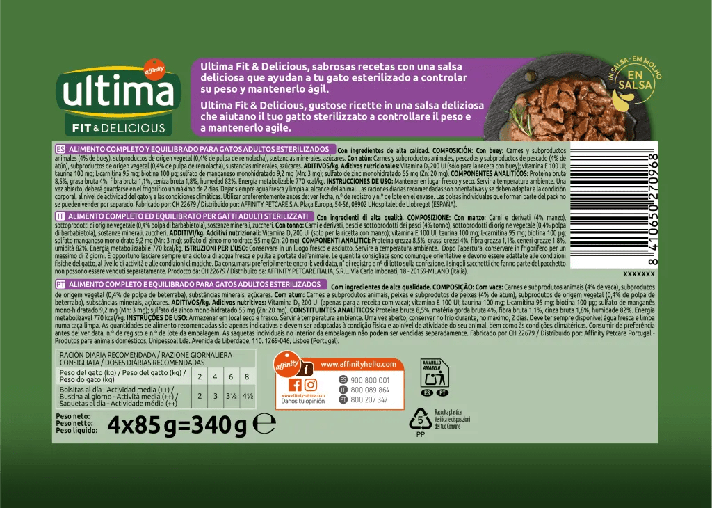 Fit & Delicious com Vaca e Atum