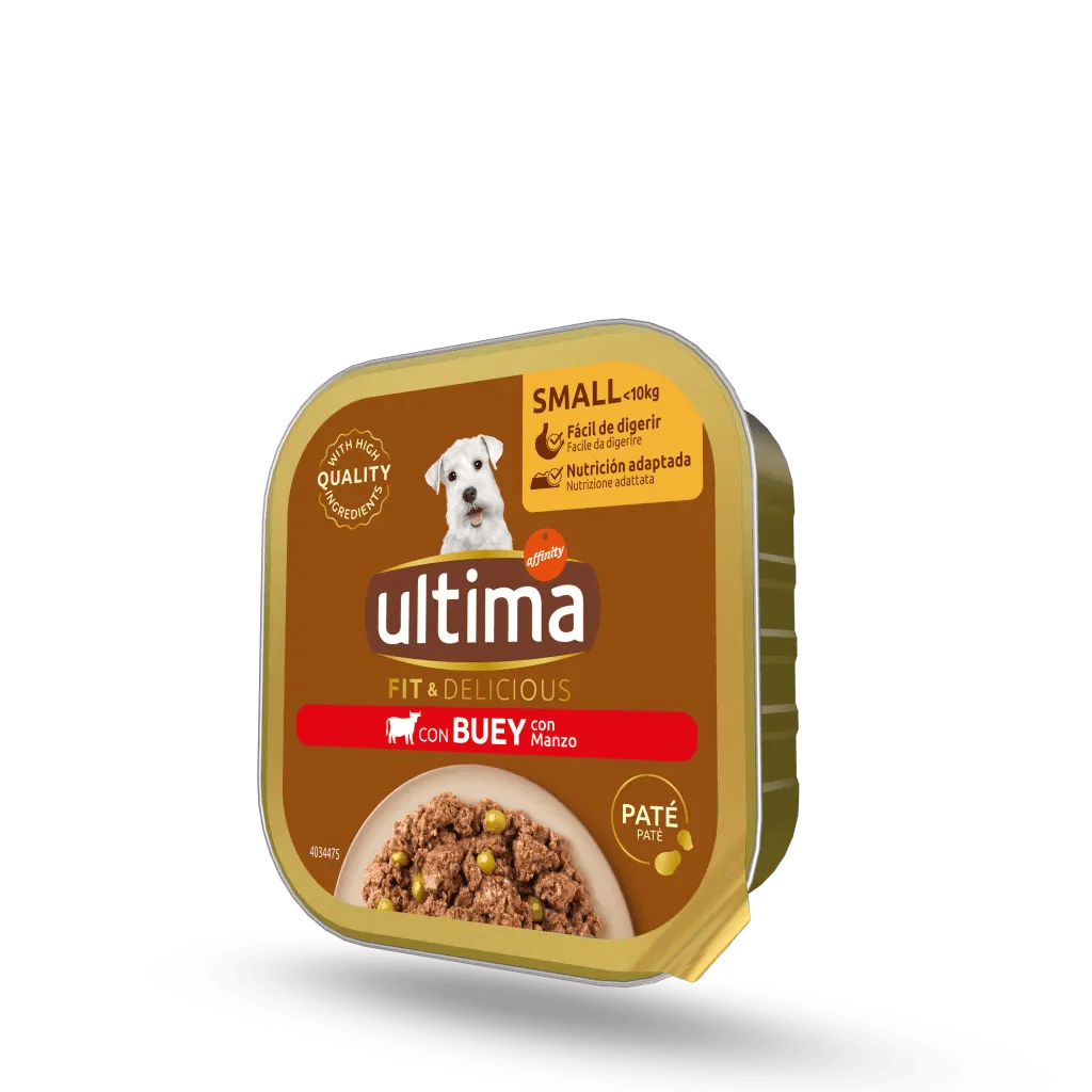 Fit & Delicious Paté Small Adult with Beef