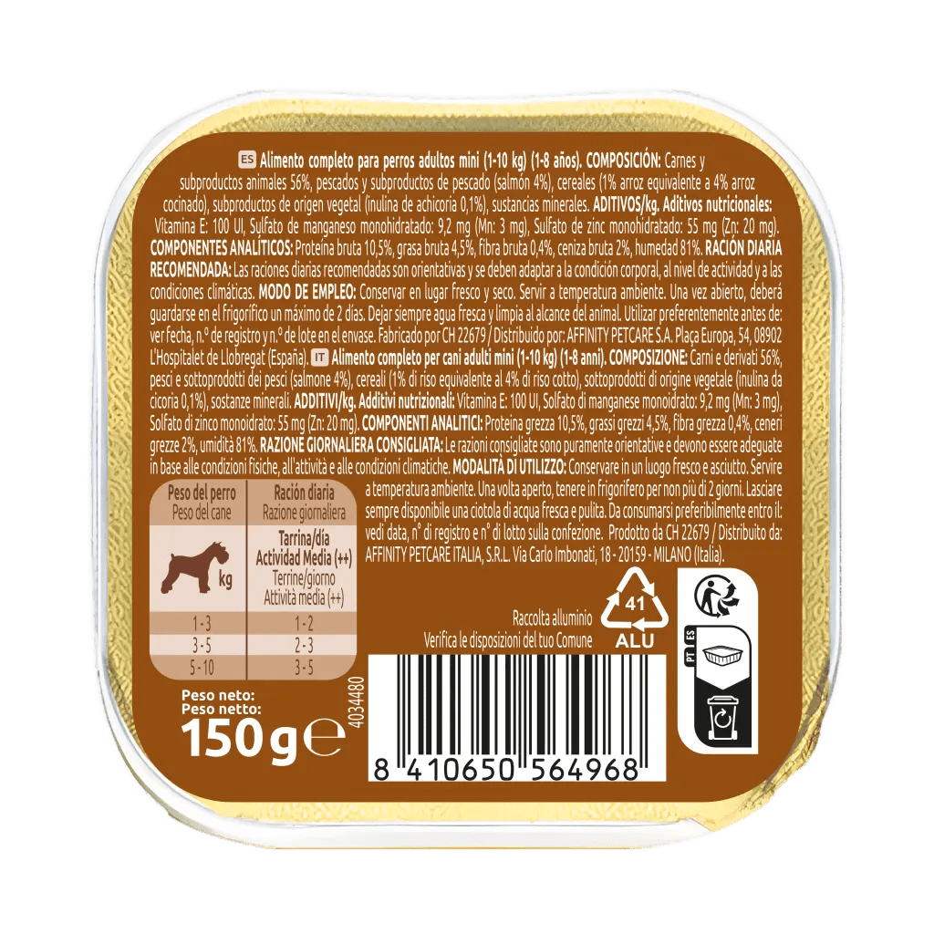 Fit & Delicious Paté Small Adult with Beef