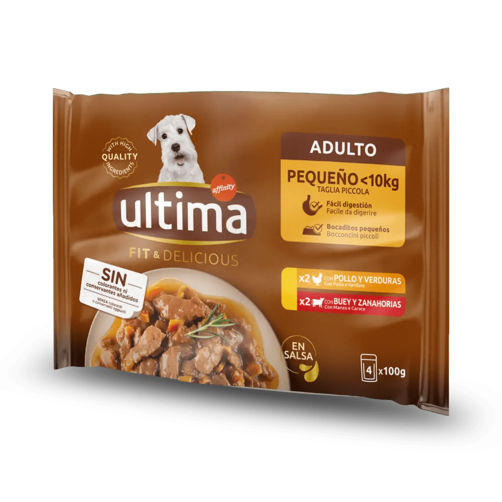 Fit & Delicious Pequeno Adulto com Frango and Vaca