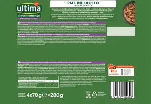 Expert Nutrition Esterilitzat Boles De Pèl amb Vedella i Salmó