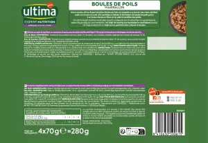Expert Nutrition Stérilisé Boules De Poils avec du Bœuf et du Saumon