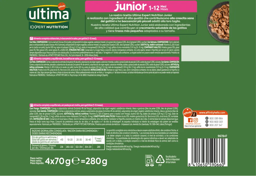 Expert Nutrition Junior con Pollo y Salmón