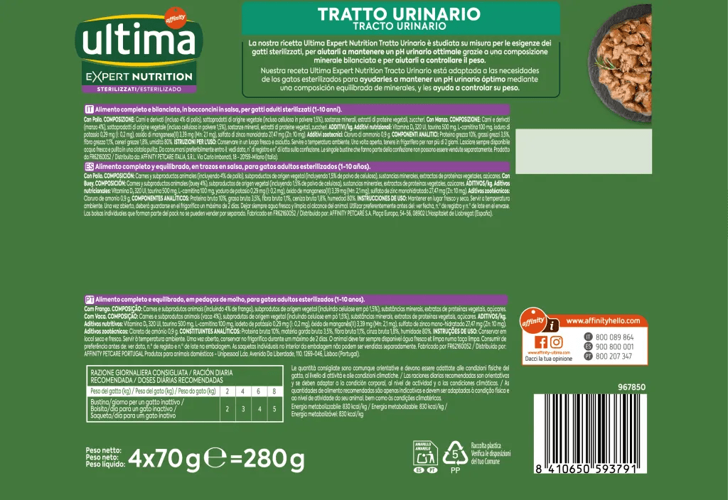 Expert Nutrition Esterilizado Tracto Urinario
