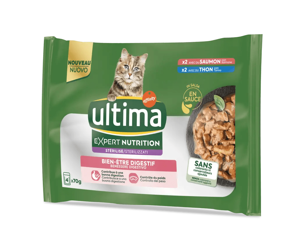 Expert Nutrition Sterilizzati Benessere Digestivo Con Salmone e Tonno