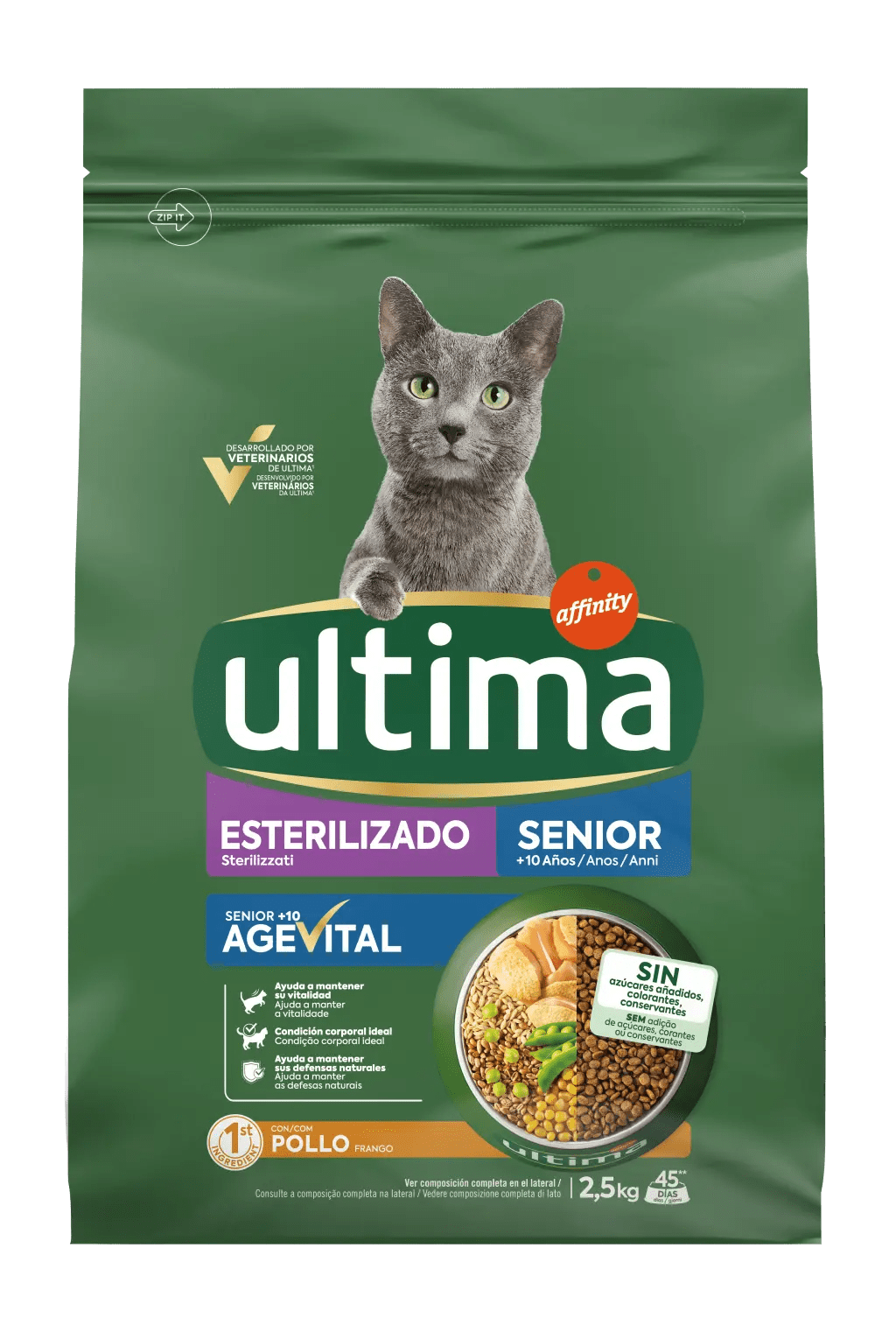 Esterilizado Senior con Pollo