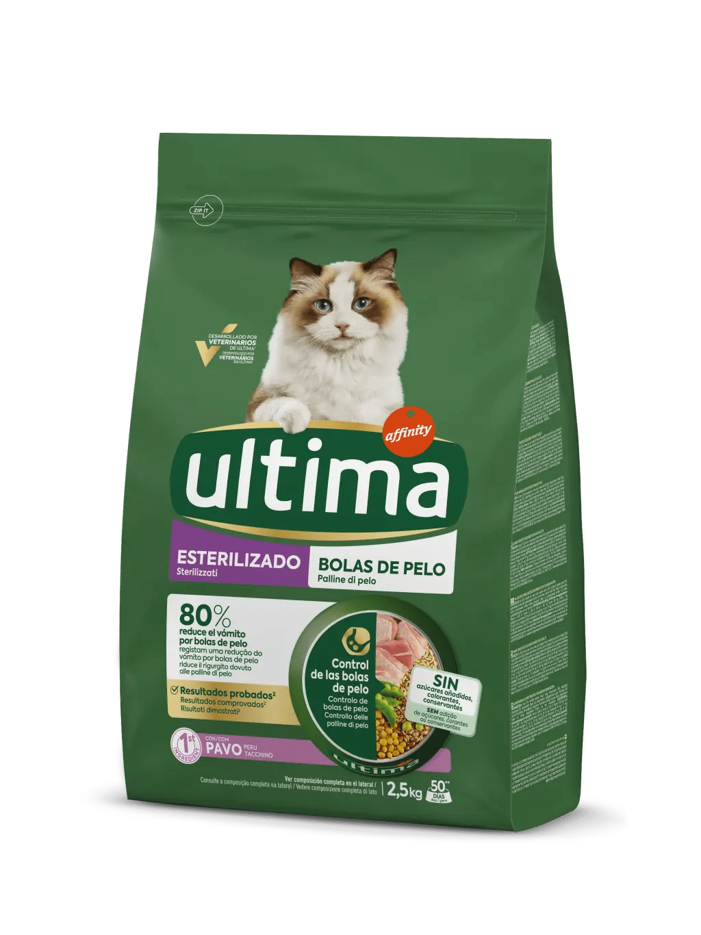 Sterilized Hairball with Turkey