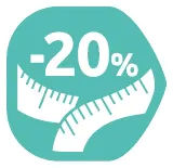 Contient 20% de matières grasses en moins*